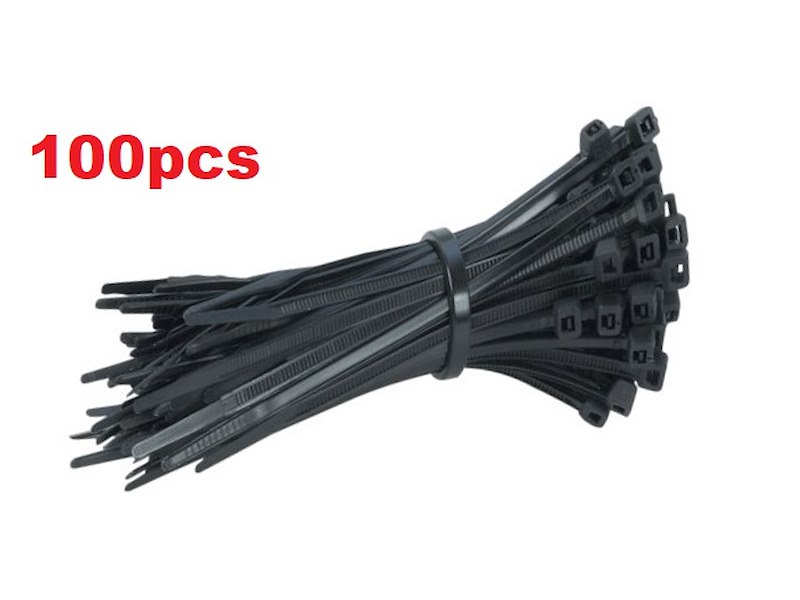 FASCETTE DA CABLAGGIO NYLON NERE