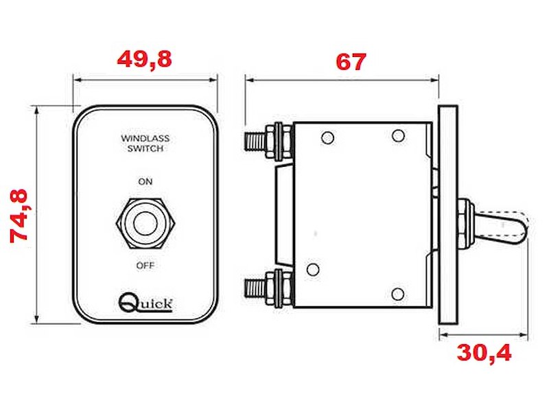 INTERRUTTORE MAGNETO IDRAULICO QUICK