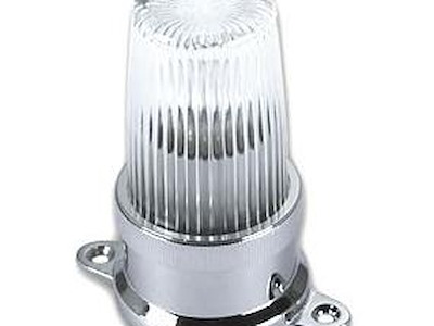 FANALINO 360° IN OTTONE CROMATO