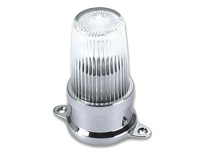 FANALINO 360° IN OTTONE CROMATO