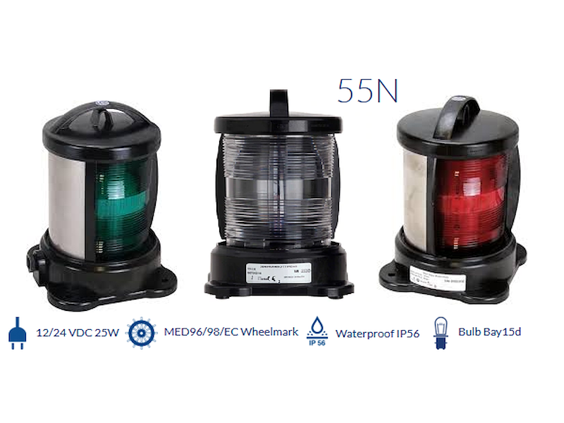 DHR S 55 FANALI DI NAVIGAZIONE