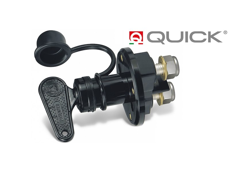 STACCABATTERIE QUICK CHIAVE NERA