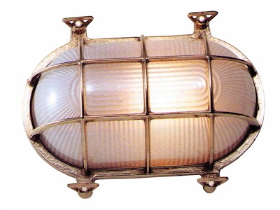 TARTARUGA OVALE OTTONE LUCIDO