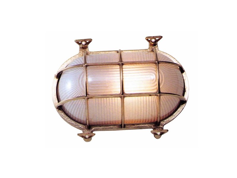 TARTARUGA OVALE OTTONE LUCIDO