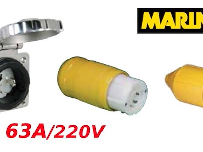 MARINCO PRESE E SPINE MONOFASE 3FILI 63A