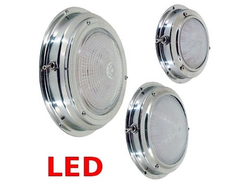 PLAFONIERA INOX CLASSIC A LED