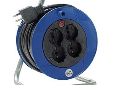 PROLUNGHE ELETTRICHE CON AVVOLGITORE