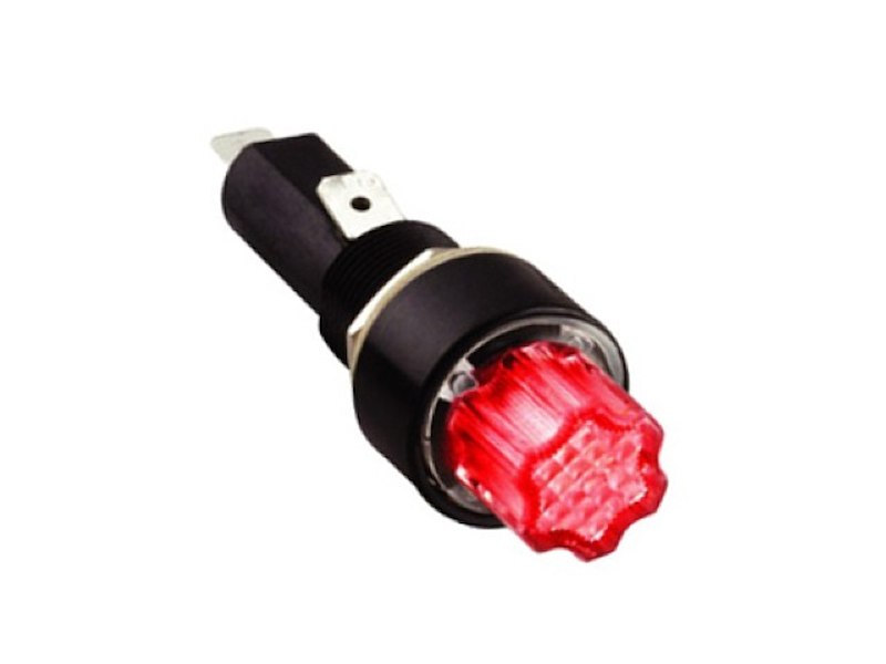 PORTAFUSIBILE CON LUCE A LED
