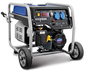 HYUNDAI GENERATORI BENZINA DYNAMIC CARRELLATI