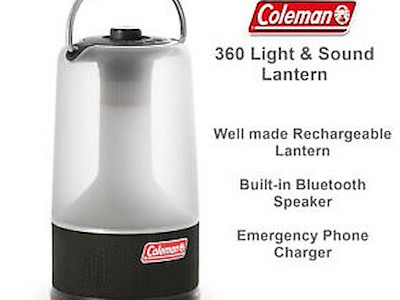 LANTERNA COLEMAN LIGHT & SOUND BLUETOOTH