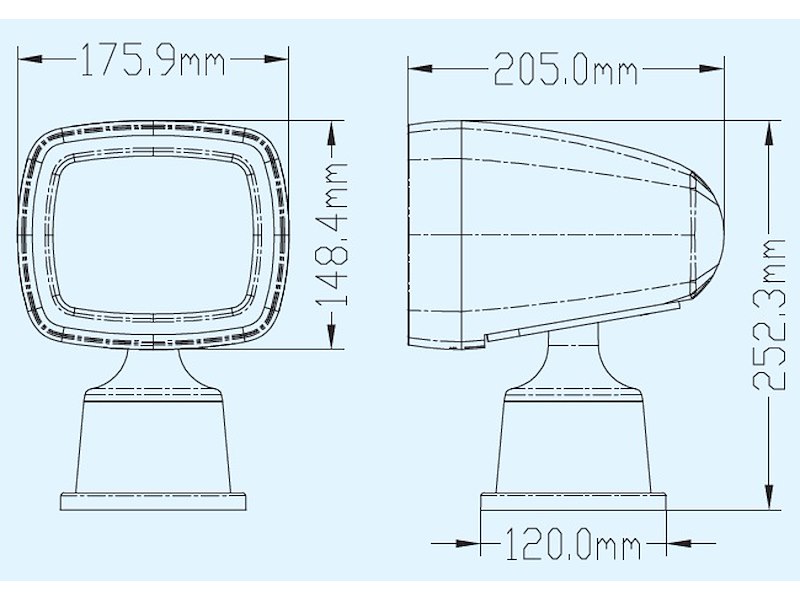 FARO LED RADIOCOMANDATO