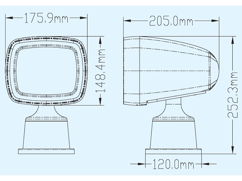 FARO LED RADIOCOMANDATO