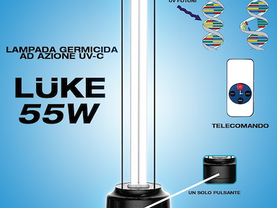 LAMPADA GERMICIDA LUKE