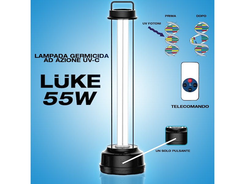 LAMPADA GERMICIDA LUKE