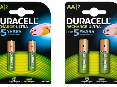 BATTERIE RICARICABILI DURACELL