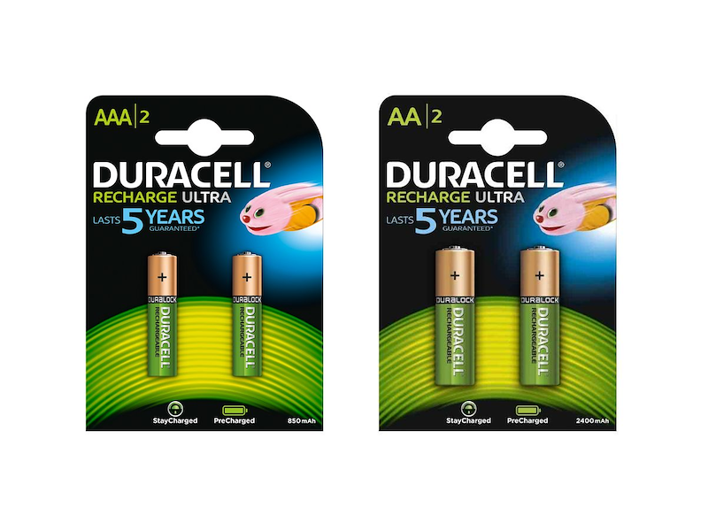 BATTERIE RICARICABILI DURACELL