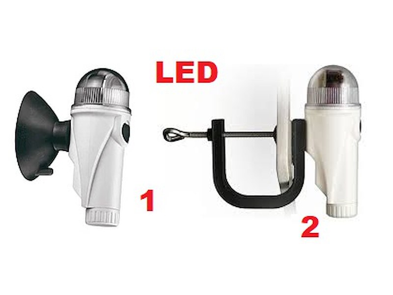 FANALI LED BICOLOR A BATTERIA