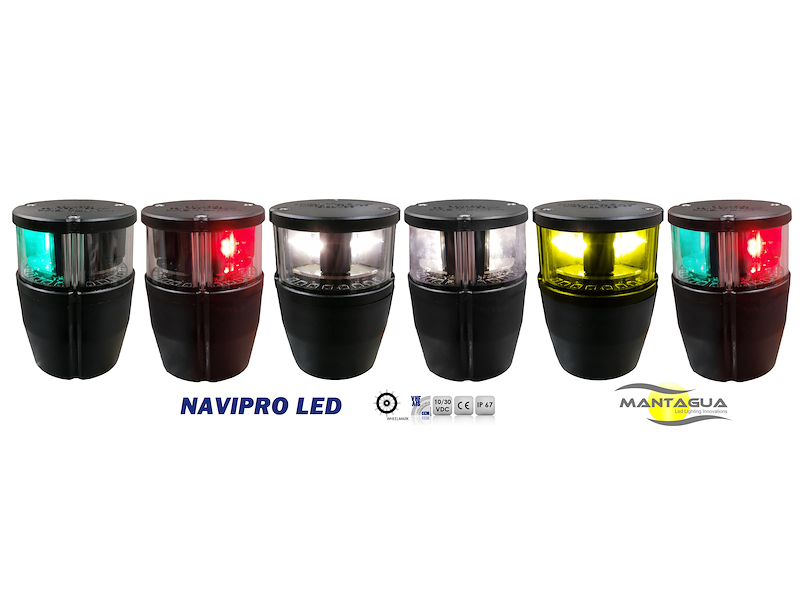 FANALI DI NAVIGAZIONE NAVIPRO LED CON BASE