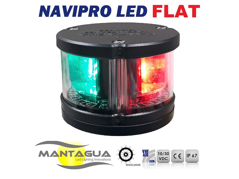FANALI TRICOLORE NAVIPRO LED FLAT