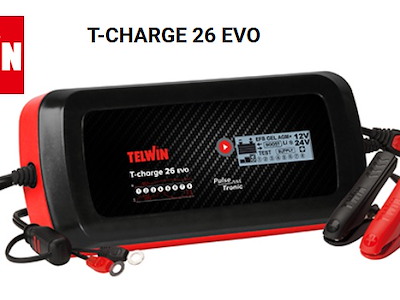 CARICABATTERIE TELWIN T-CHARGE 26 EVO