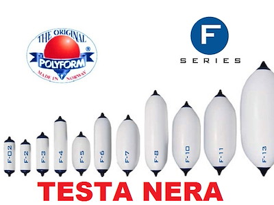 PARABORDI POLYFORM F TESTA NERA