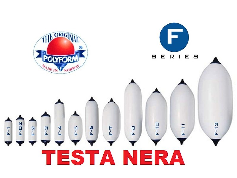PARABORDI POLYFORM F TESTA NERA