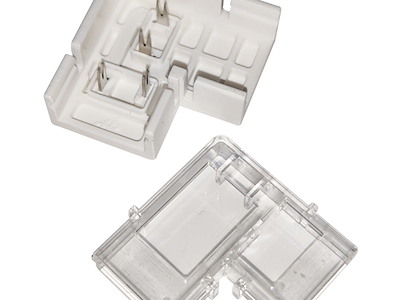 CONNETTORE ANGOLARE 90° PER STRISCE 220V