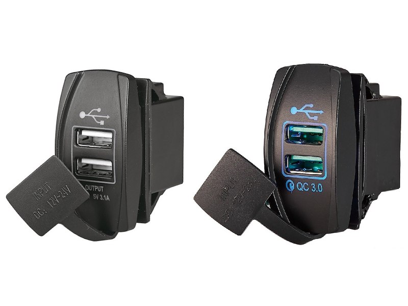 PRESE DI CORRENTE CON DOPPIO USB
