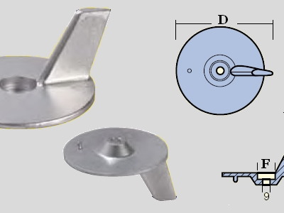HONDA PINNA ZINCO