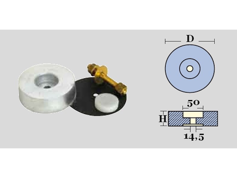 FLANGE ZINCO SERIE POPPA