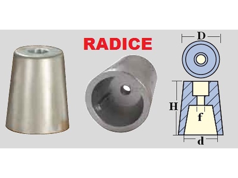 OGIVA RICAMBIO RADICE