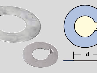 RONDELLA INOX PER OGIVE RADICE