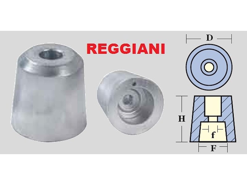 OGIVA RICAMBIO TIPO REGGIANI