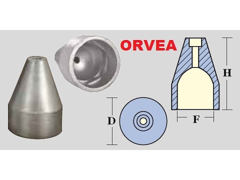 OGIVA RICAMBIO TIPO ORVEA