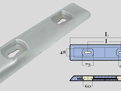 PIASTRA SEALINE CON INSERTO ACCIAIO