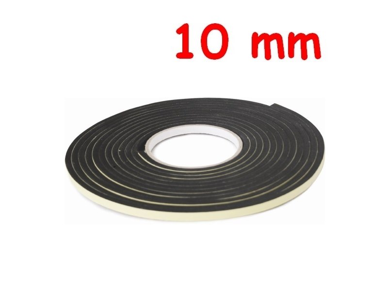 AIRBLOCK NERO ADESIVO 10 mm