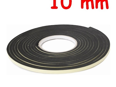 AIRBLOCK NERO ADESIVO 10 mm