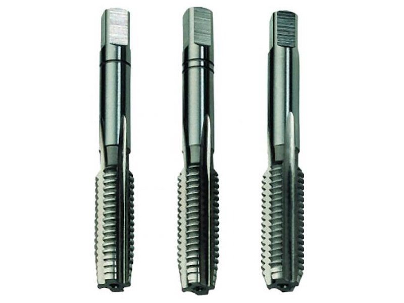 SET MASCHI 3PZ HSS FERRO-INOX