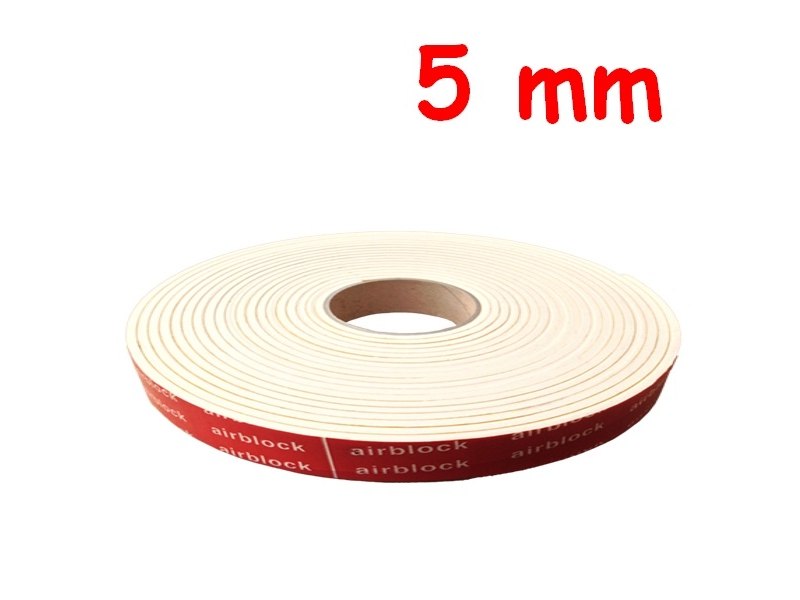 AIRBLOCK AVORIO ADESIVO 5 mm