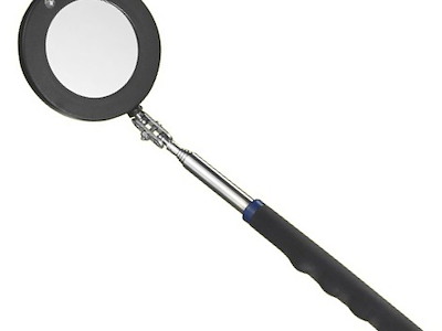 SPECCHIETTO TELESCOPICO ORIENTABILE LED