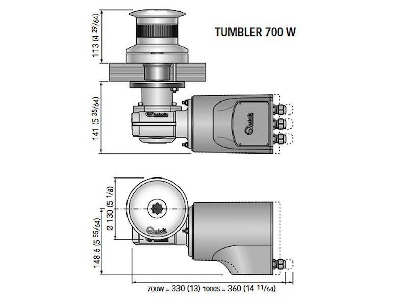 VERRICELLO DA TONNEGGIO QUICK TUMBLER TB3