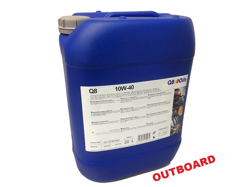 OLIO Q8  OUTBOARD 4T 10W-40