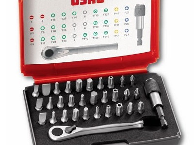 CASSETTA ASSORTIMENTO DI INSERTI USAG 1/4