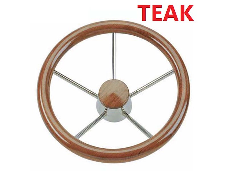 VOLANTE CON IMPUGNATURA TEAK