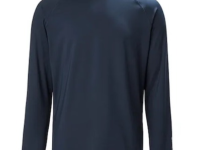 T-SHIRT MUSTO UOMO MANICA LUNGA SUNBLOCK NAVY