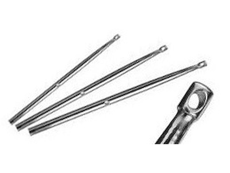 CANDELIERI INOX TESTA CILINDRICA
