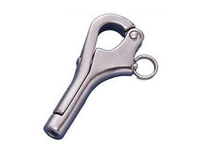 GANCIO A PELLICANO INOX