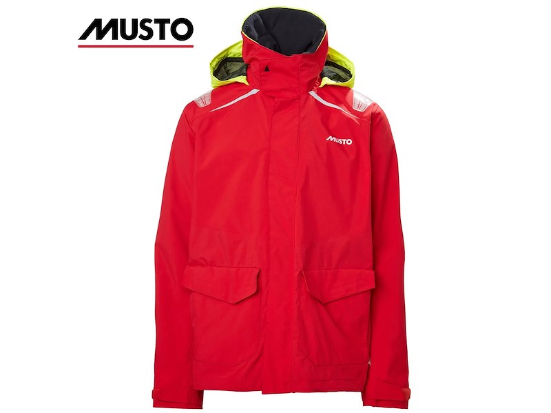 MUSTO BR1 CHANNEL JACKET RED