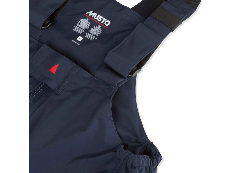 MUSTO BR1 CHANNEL TROUSERS BLACK