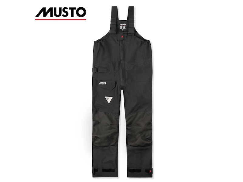 MUSTO BR1 CHANNEL TROUSERS BLACK